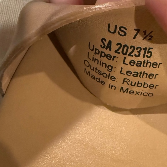 🆕 NISOLO Women's Tan Platform Sandals Almond Size 7.5 New in box! - Picture 5 of 7